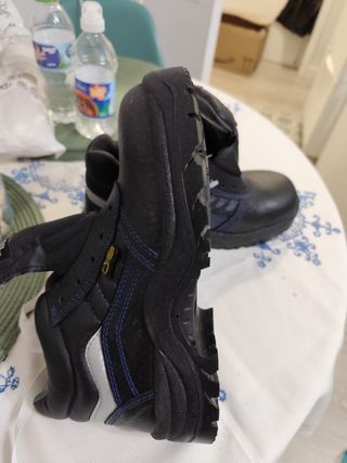 Zapatos/ botines de seguridad unisex talla 37