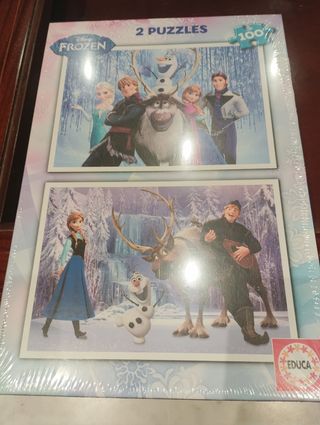 Puzzle Frozen 2 Puzzles 100 Piezas Educa