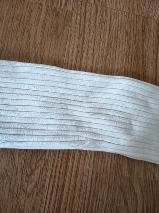 Top Bershka Blanco Talla S