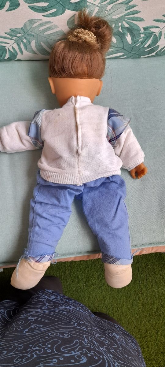 Muñeca antigua Tricybaby,cuerpo blando. Marca Jesm