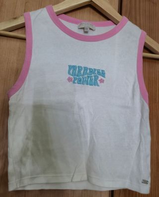 Camiseta Pacific Republic Blanca Talla S