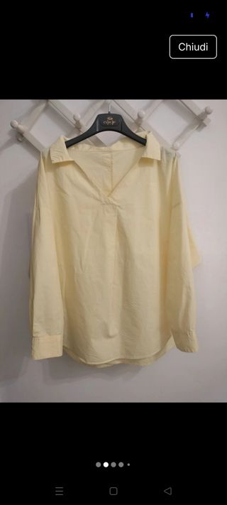 Blusa gialla