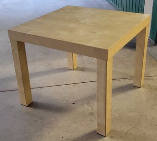 Tavolino LACK Ikea beige legno