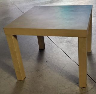 Tavolino LACK Ikea beige legno