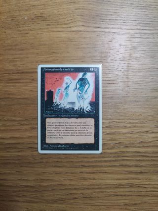 Animate dead. Magic. Mtg