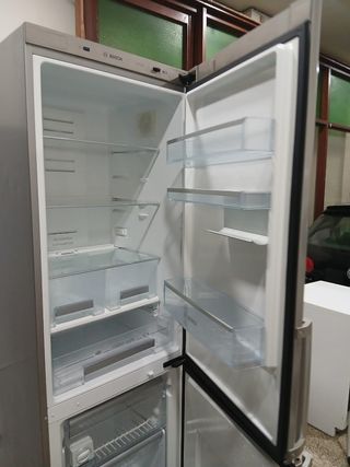 Nevera Combi Bosch Inox 2m