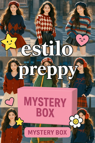 Caja Misteriosa Ropa Estilo Preppy