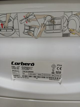 Secadora Corberó 8kg