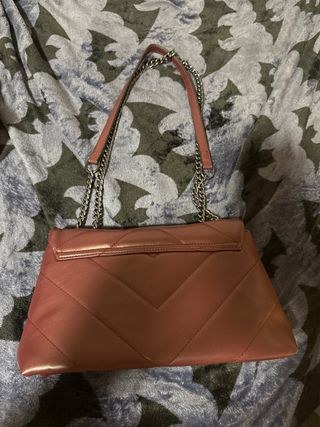 Bolso de mano Shein color burdeos