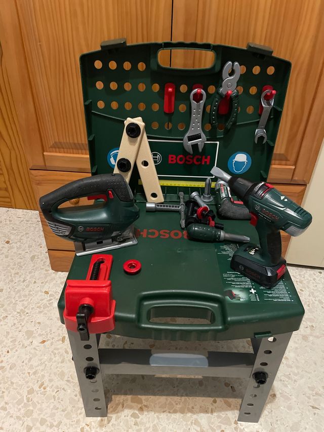 Banco de trabajo Bosch para niños