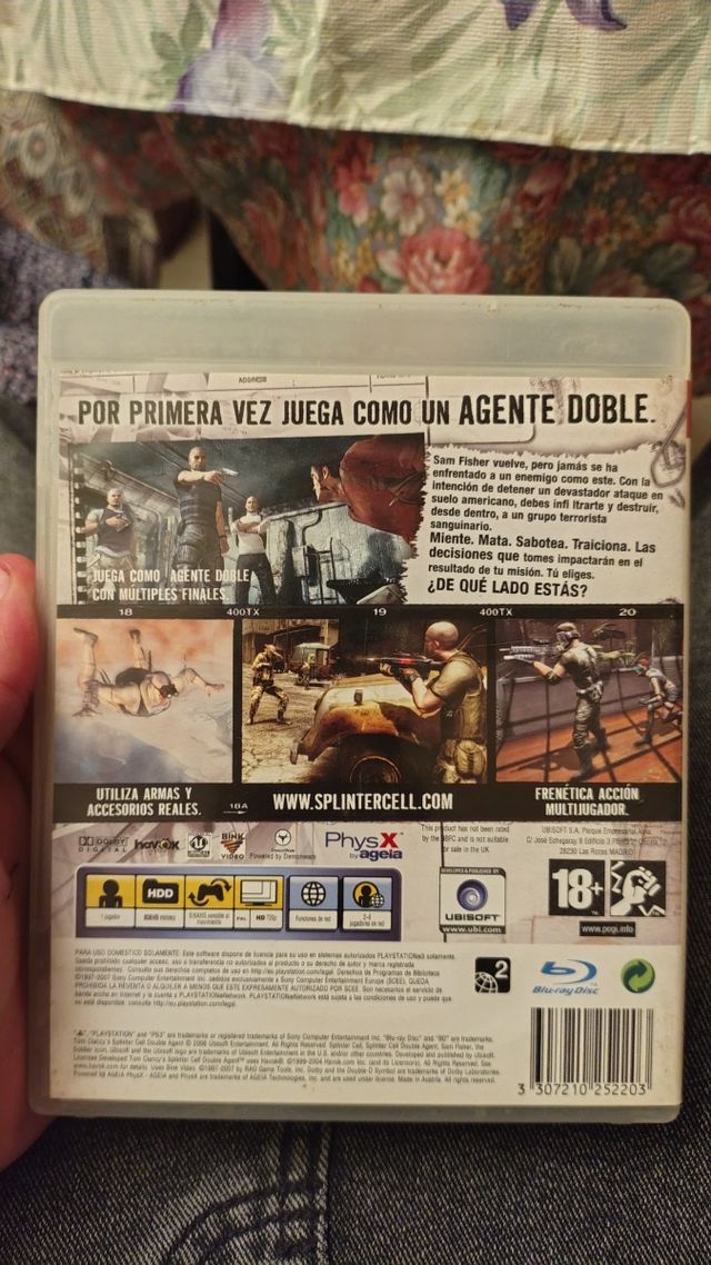 Splinter Cell Double Agent PS3