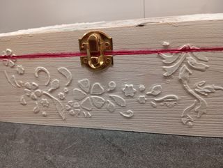 Caja de madera estilo Shabby Chic