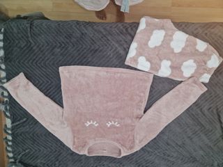 Pijama polar señora nubes y ojos
