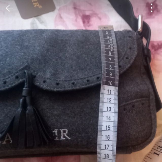 Borsa Cafènoir in feltro grigio