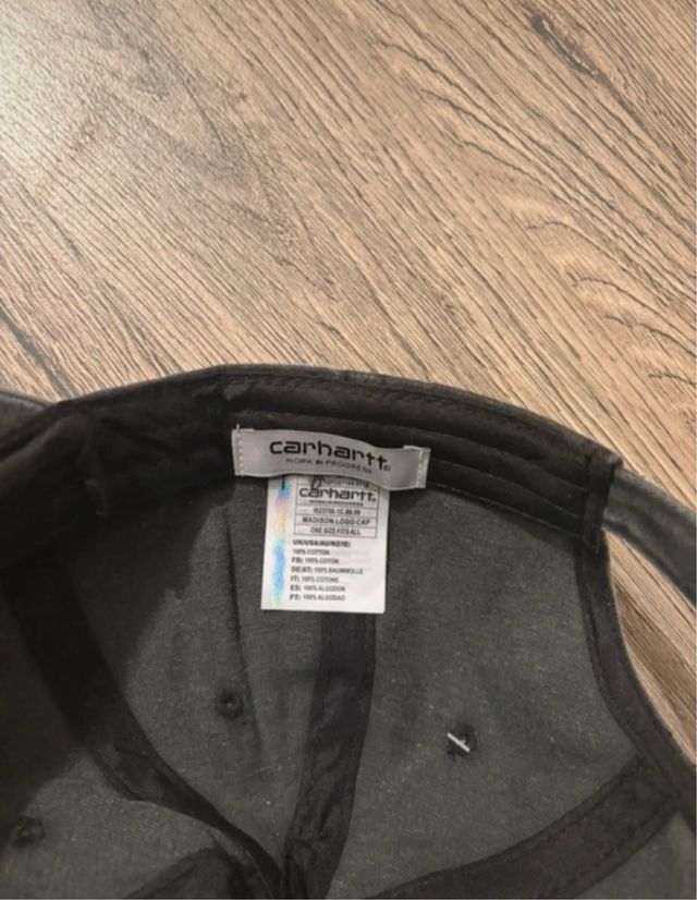 Cappellino Carhartt Grigio Vintage