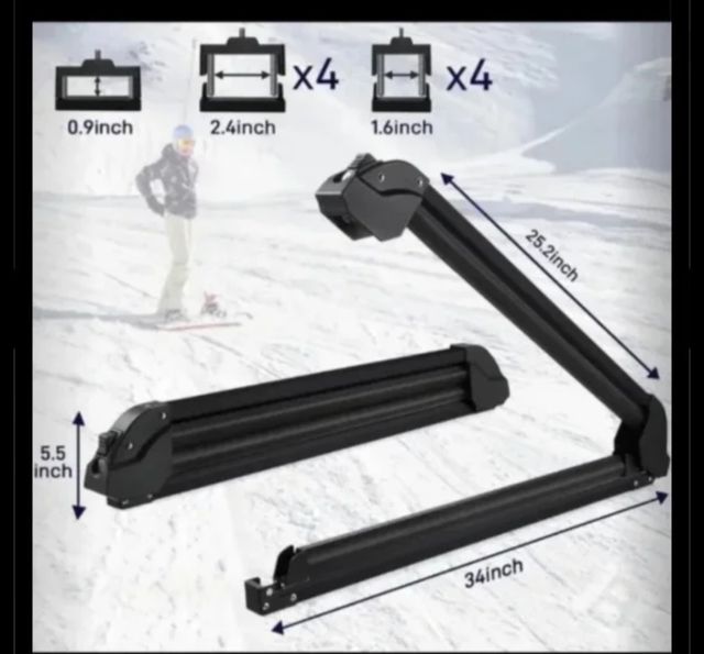 Soporte Portaesquís para Techo