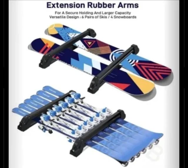 Soporte Portaesquís para Techo