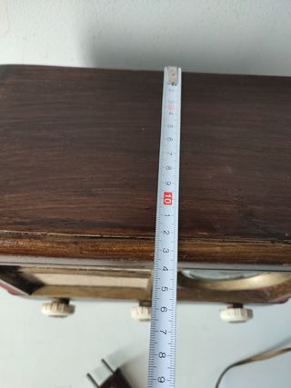 Radio Antigua Madera de pequeñas dimensiones 