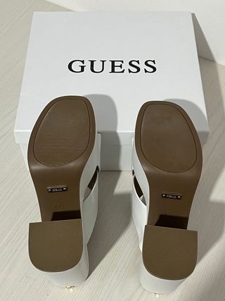 Sandali Guess Tg 40 Bianche