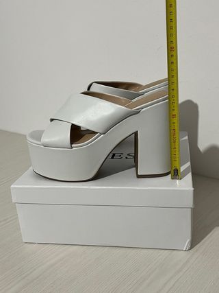 Sandali Guess Tg 40 Bianche