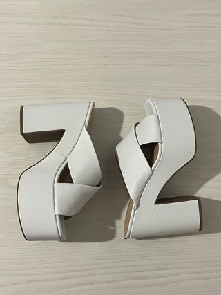 Sandali Guess Tg 40 Bianche