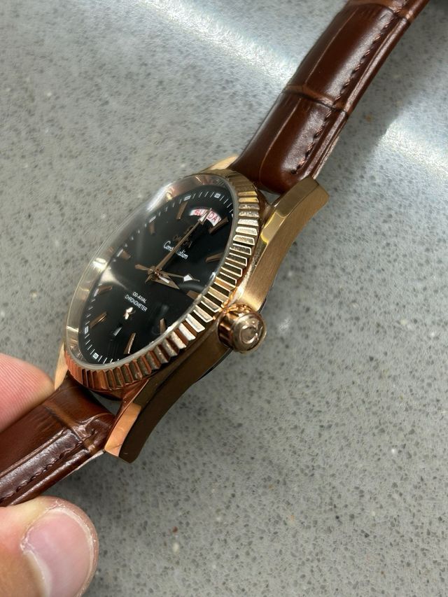 Relógio Omega Constellation Ouro Rosa