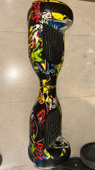 Hoverboard con diseño graffiti