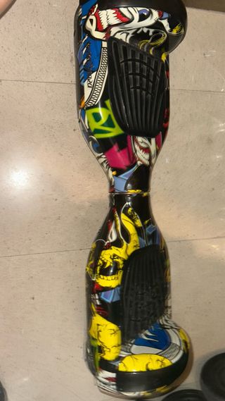 Hoverboard con diseño graffiti