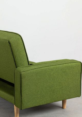 Sofá Cama Verde Tela