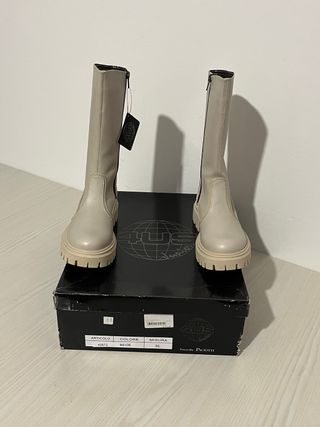 Stivali Paciotti Beige Tg 35