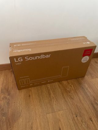 Barra de Sonido LG S40TR SIN ABRIR
