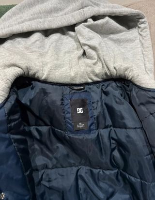 Chaqueta DC Shoes Azul con Capucha