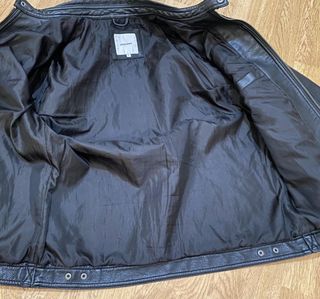 Chaqueta de Cuero Negra