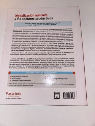 Digitalización aplicada a los sectores producti...