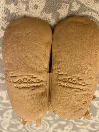 Sapatos Tocoto Vintage Pele Tamanho 17