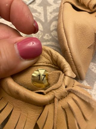 Sapatos Tocoto Vintage Pele Tamanho 17