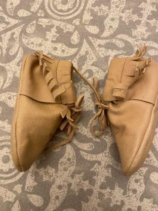 Sapatos Tocoto Vintage Pele Tamanho 17