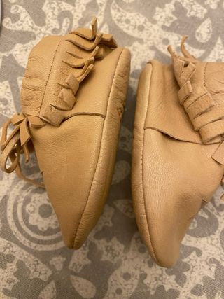 Sapatos Tocoto Vintage Pele Tamanho 17