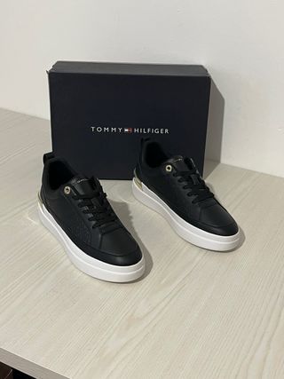 Scarpe Tommy Hilfiger Nere Tg 40