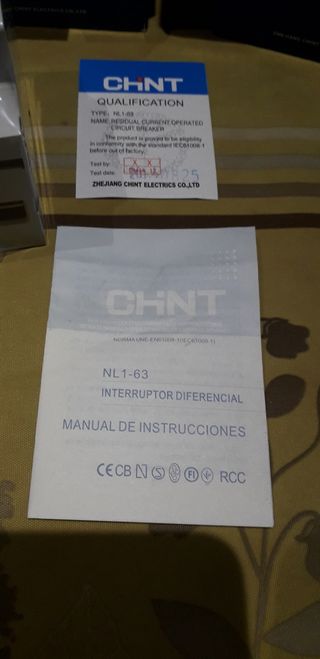 Interruptor Automático CHNT NL1-63