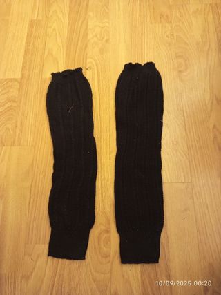 Calentadores negros talla única