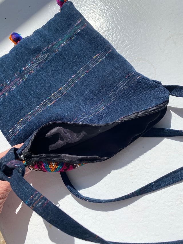 Bolso artesanal mexicano multicolor