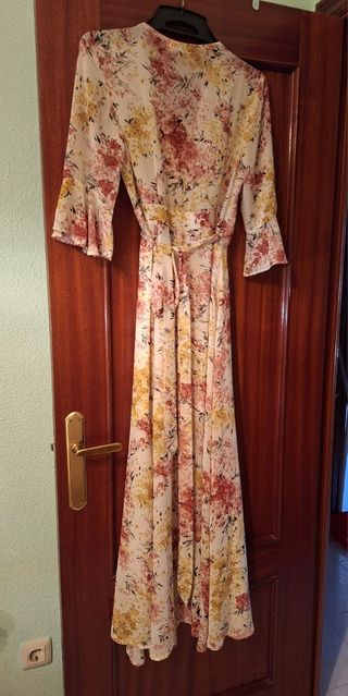 Vestido largo floral