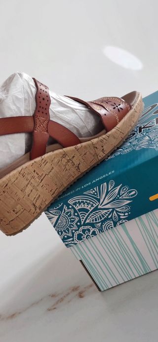 Sandalias Skechers Beverlee Cherished Aura Marrón