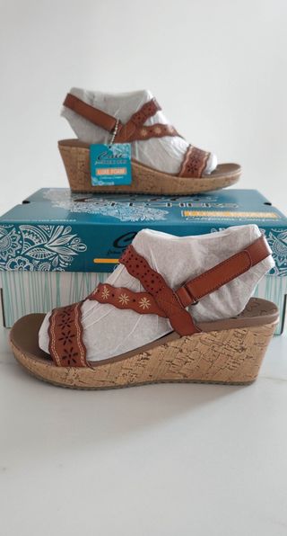 Sandalias Skechers Beverlee Cherished Aura Marrón