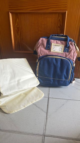 Maleta Bebe Rosa y Azul