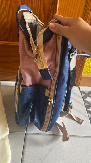 Maleta Bebe Rosa y Azul