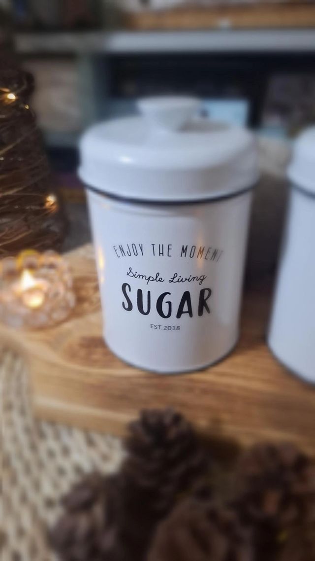 Botes de cocina vintage Sugar y Coffee