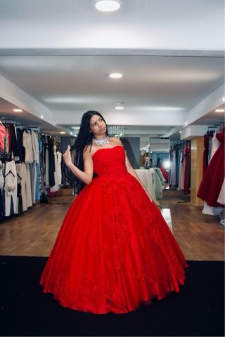 Vestido de Quinceañera Rosa