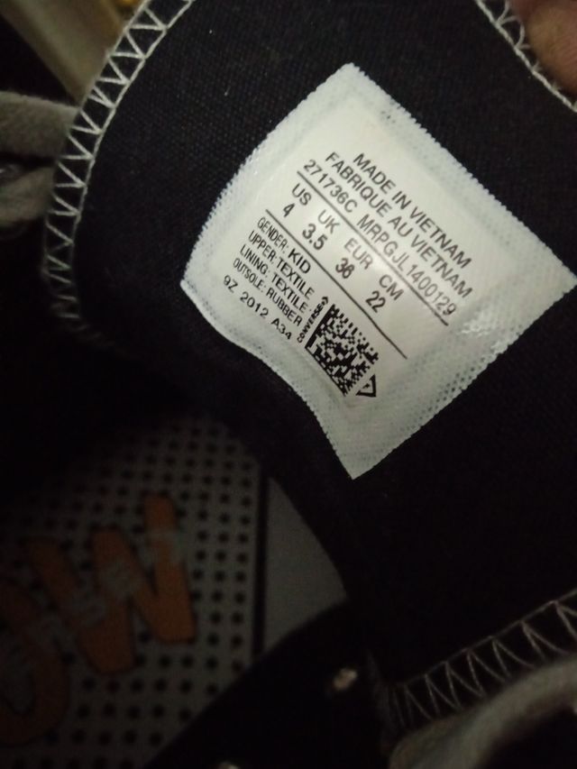 Converse All Stars Mujer Talla 36